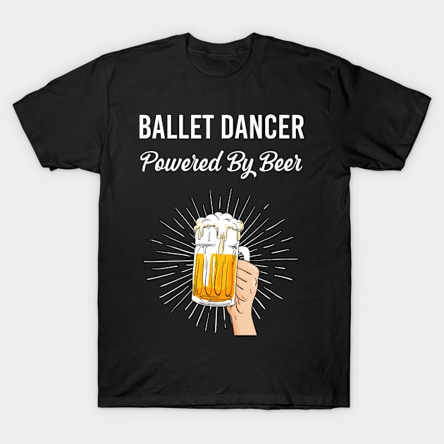 Beer Ballet dancer T-Shirt by Hanh Tay